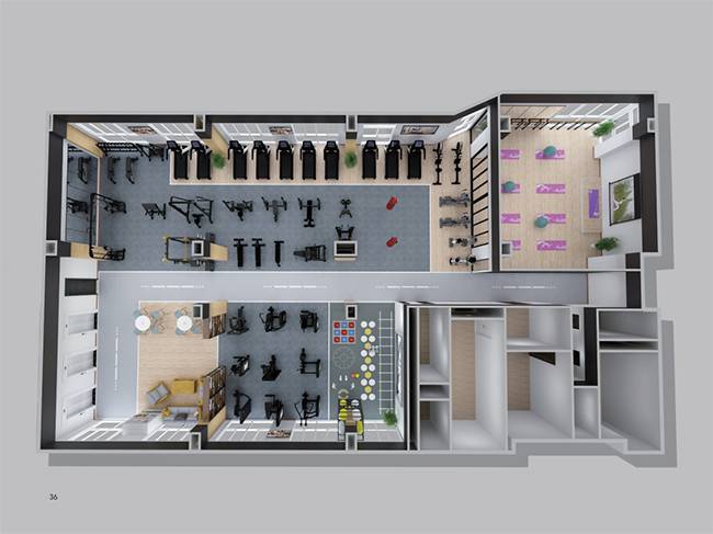 房地产健身器材解决方案-星空xk健身器材